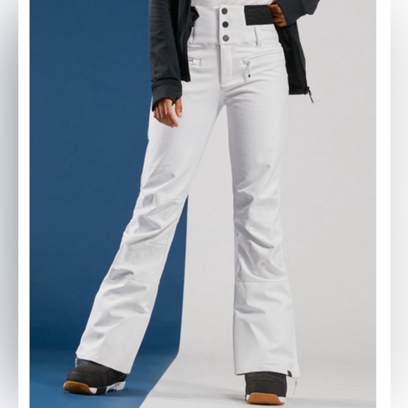 Roxy White Ski Pant - Picture 1 of 2